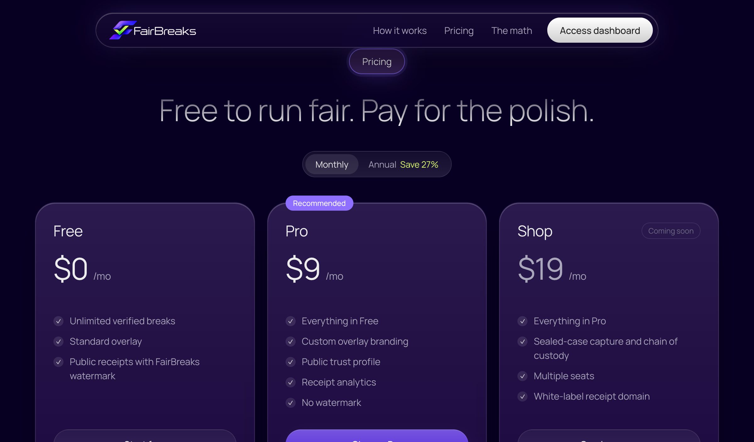FairBreaks website