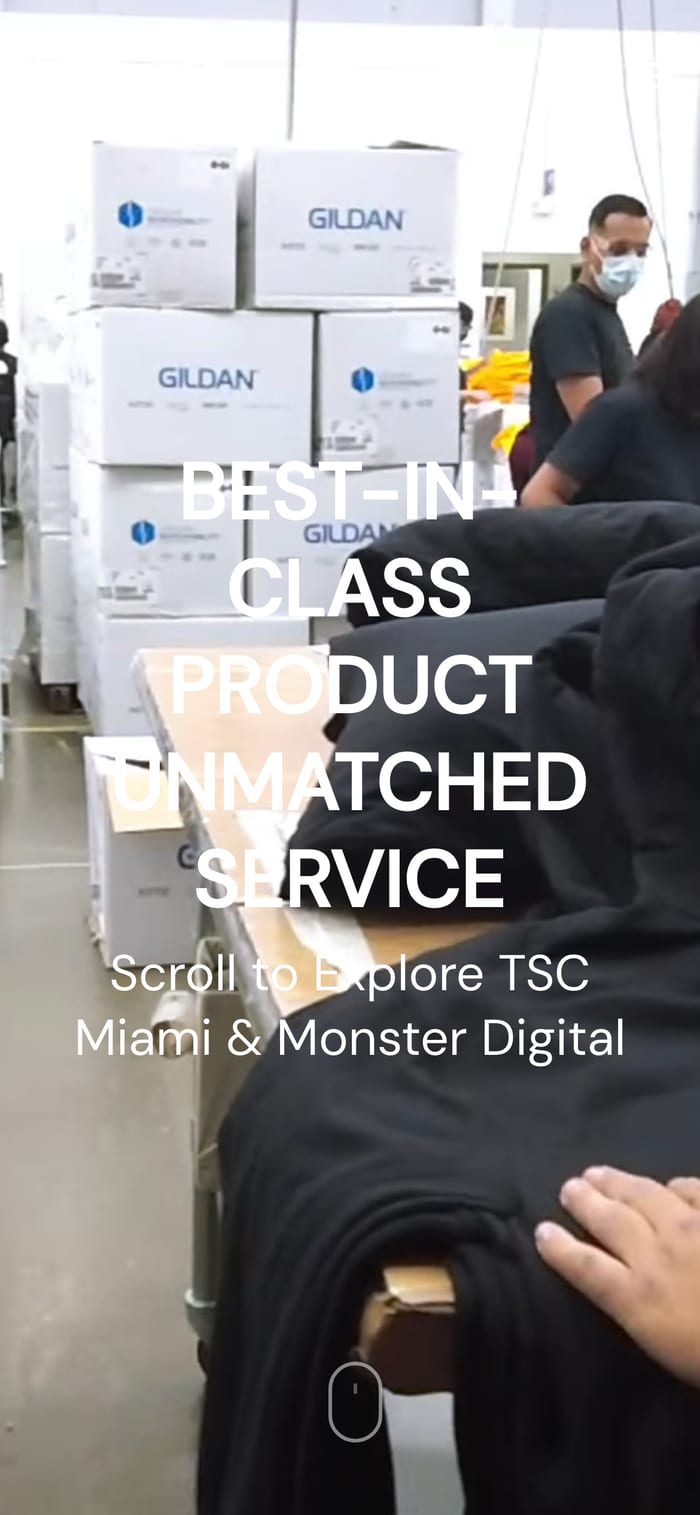 TSC Miami × Monster Digital mobile screen