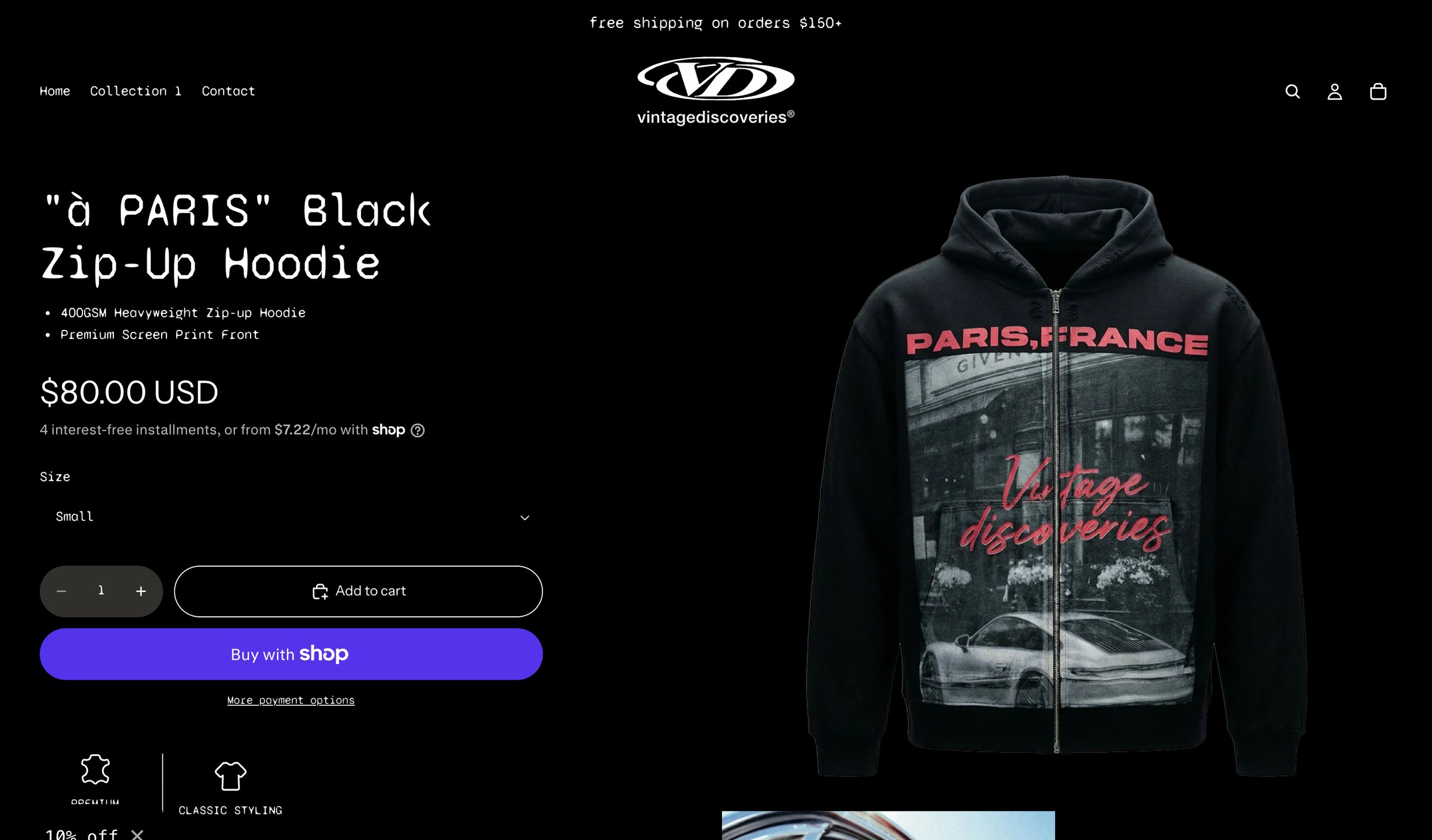 Vintage Discoveries website